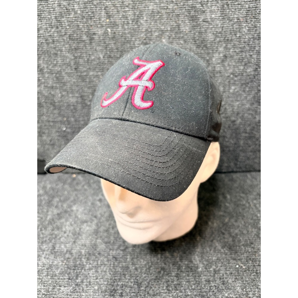 Fan Favorite Alabama Crimson Tide Hat Black Embroidered Adjustable Baseball Cap
